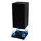 Cooling Fan for Xbox Series X with 3 USB Port Xbox Series X External Cooler Turbo Temperature Control Fan Console Standing Mount