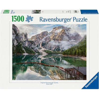 Puzzle RAVENSBURGER "Pragser Wildsee", bunt, Puzzles, KinderB:70cm H:50cm, Made in Germany, B:70cm H:50cm
