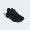 Walkingschuh ADIDAS SPORTSWEAR "CLOUDFOAM COMFY", Gr. 42, schwarz (core schwarz, core schwarz, iron metallic), Textil, Synthetik, sportlich, Schuhe