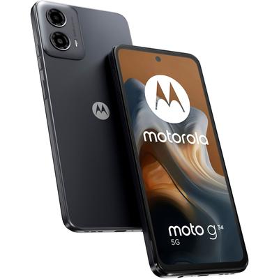 MOTOROLA Smartphone "moto g34 5G" Mobiltelefone Gr. 128 GB, schwarz (charcoal schwarz)