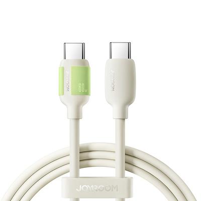 1 Pack Joyroom Multi Charging Cable 60W 3.3ft 6.6ft USB C to USB C / Lightning USB A to USB C / Lightning 3 A Fast Charging Liquid Silica Gel For Macbook iPad Samsung Phone Accessory