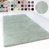 Hochflor-Teppich ESPRIT "Relaxx ESP-4150" Gr. 6, bunt (hellgrau, grün), B:200cm H:25mm L:290cm, Kunstfaser, Teppiche, Wohnzimmer, sehr große Farbauswahl, weicher dichter Hochflor
