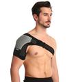1pc spallina sportiva da uomo protettiva pressurizzata spalle sinistra e destra sezione di lavorazione regolabile ceppo cinghia fissa per sollevamento pesi