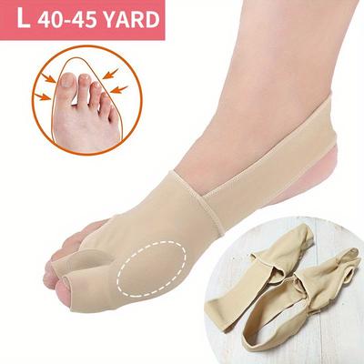 TEMU 1 Pair Of Toe Socks With Wear-resistant Pads - Ideal For Foot Care, Comfortable For Day And Night Use, Men And Women, Foot Care Socks | Comfortable Footwear | Footwear