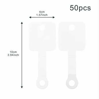 TEMU Self-adhesive Foldable Jewelry Display Cards For Headbands, Necklaces, Bracelets, And Keychains - Decorative Packaging And Storage Tags -jewelry Making Display & Packaging Supplies Image