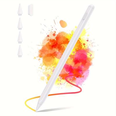 TEMU Stylus Pen For 2018-2023, 2x Fast Charge Pencil 2nd Generation Compatible With Pro 11/12.9 Inch, Mini 5/6, Air (5/4/3), (10/9/8/7/6)