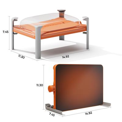 TEMU Coop Heater - 200w Heat Panel With Adjustable Temperature Sensor, Ul-, Winter & Timer/temp Controller