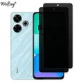 Vetro temperato anti-spia per Xiaomi Redmi 13 Protezione schermo privacy Redmi 13 4G Vetro a copertura totale per Redmi 13 Vetro da 6,79 pollici