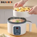 Fornello di riso elettrico Singolo doppio strato Multi fornello Antiaderente Multicooker meccanico intelligente Pentola di riso al vapore per spina europea domestica