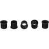 Gewindebuchse m.Bund L=12mm,IG=M10x1/AG=M12x1,5-Pack