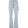 Bequeme Jeans 2Y STUDIOS "2Y Studios 2Y Haldor Carpenter Straight Jeans", Herren, Gr. 31, Normalgrößen, blau (ice), 100% Baumwolle, unifarben, casual, normal, Jeans