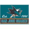 San Jose Sharks San Jose Sharks Metallmagnet 2,5 x 3,5