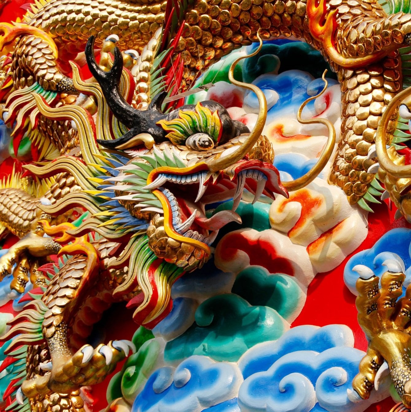 Puzzles en bois Dragon thaïlandais pour adultes, 150 pièces par Nautilus Puzzles - Puzzles découpés au laser, puzzles d'art japonais, puzzles asiatiq