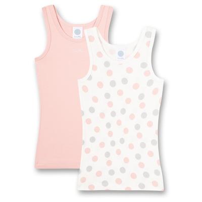 Sanetta - Kid's DP Shirt 335126+335127 - Alltagsunterwäsche Gr 128 weiß