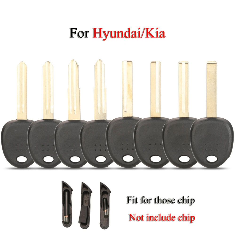 Jingyuqin 10 Teile/los Transponder Schlüssel Shell Für Kia Hyundai Elantra Accent Tucson Verna Für Kia Remote Fall Fob Abdeckung Kein Chip Image