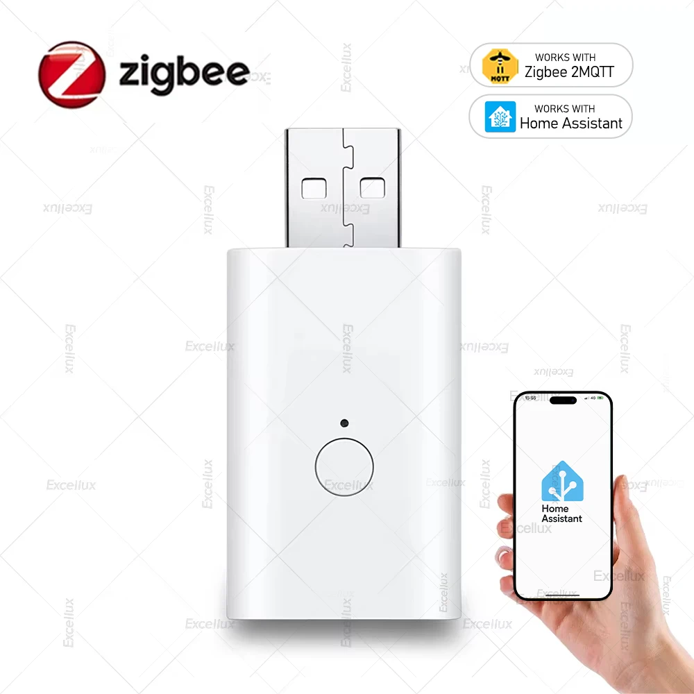 ZigBee 3.0 Signal Repeater Signalverstärker Extender Smart Home Automation funktioniert mit Home Assistant Zigbee2mqtt Zigbee-Geräten Image