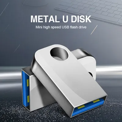 Hot Metal 2.0 USB-Flash-Laufwerk 64 GB Pen-Laufwerk für PC Laptop 32 GB USB Memory Stick 2.0 Image