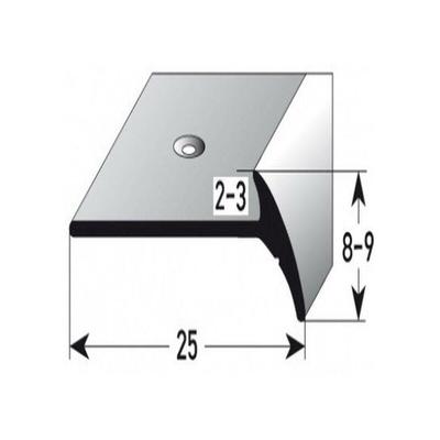 Treppenkante 'Oiron' Treppenkantenprofil / Winkelprofil / Fassonprofil, konfigurierbar, Breite: 25