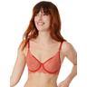 Maison Lejaby Womens La Manufacture Lace Underwire Bra - Red - Size 38D | Maison Lejaby Sale | Discount Designer Brands