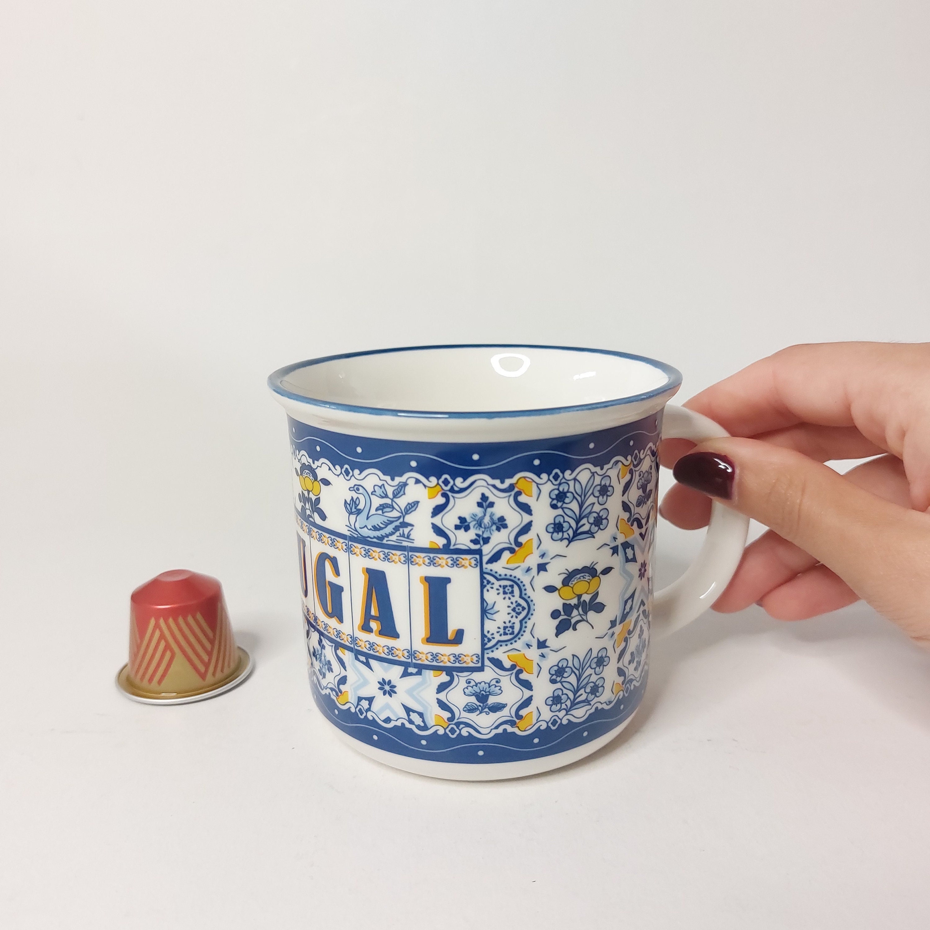 Tazza Portogallo / Tazza da caffè / Tazza da latte / Tazza vintage / Tazze da tè / Tazza in ceramica / Tazze divertenti / Tazze in ceramica / Tazza da
