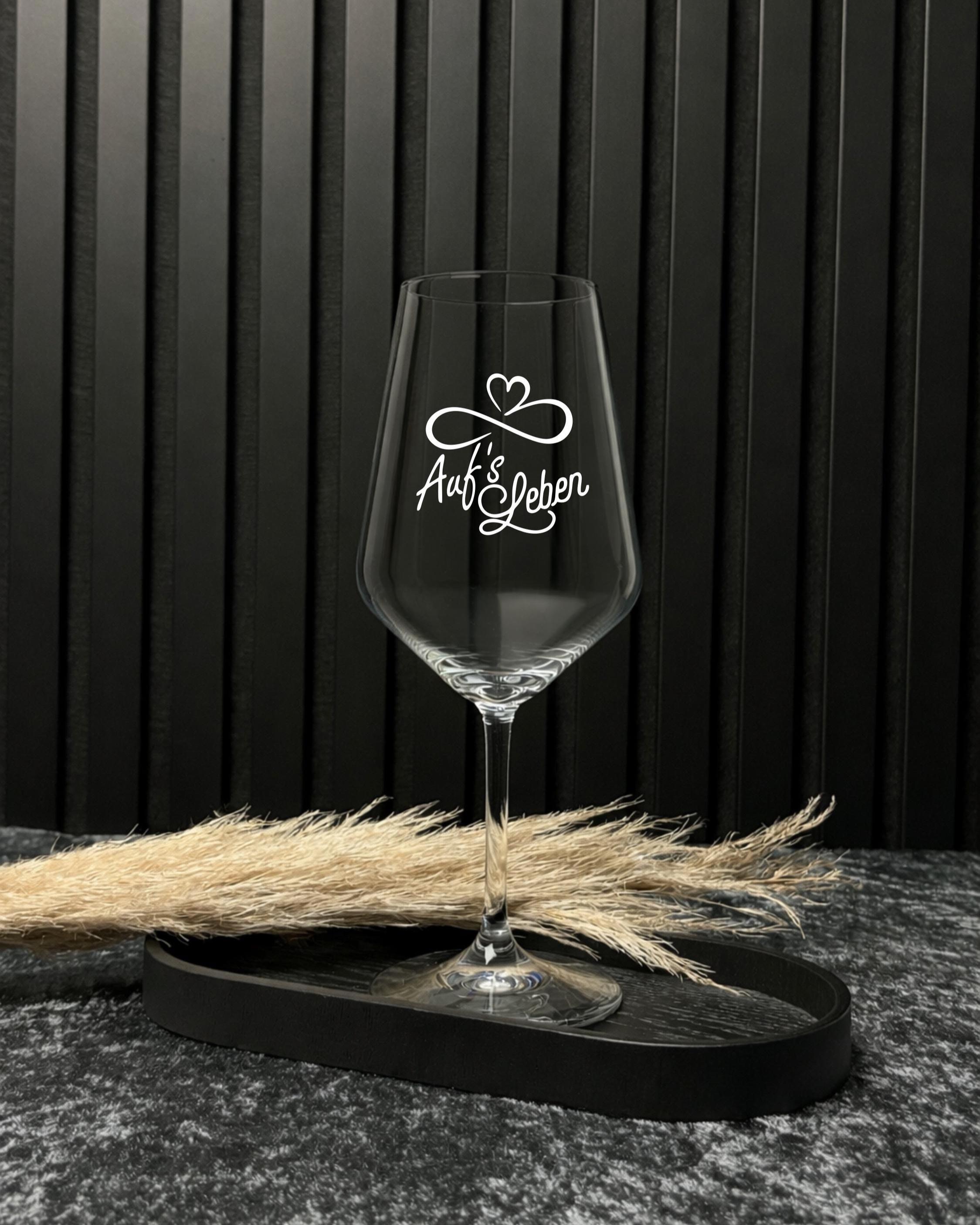 Bicchiere da vino inciso, Cheers to Life, bicchiere da vino inciso, regalo di vino, regalo per gli amanti del vino, Bicchiere da vino Cheers to Life <