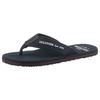 Zehentrenner TOMMY HILFIGER "HILFIGER 85 BEACH SANDAL", Herren, Gr. 41, blau (dunkelblau), Textil, sportlich, Schuhe, Sommermode, Dianette, Sommerschuh mit Logoschriftzug