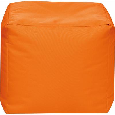 Sitzsack SITTING POINT "Cube SCUBA", orange, Sitzsäcke Image