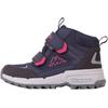 Winterboots KAPPA, Damen, Gr. 25, blau (navy, pink), Synthetik, sportlich, Schuhe, Snowboots, Winterstiefel, Winterschuhe, wasserdicht