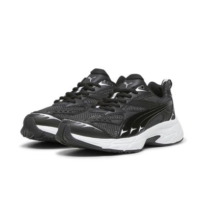 Sneaker PUMA "PUMA Morphic Base Sneakers Erwachsene", Gr. 39, schwarz-weiß (schwarz, weiß), Obermaterial: Textil, Synthetik; Futter: Textil; Innensohle: Textil; Laufsohle: Gummi, Schuhe Image