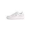 Sneaker TOMMY JEANS "TJM RETRO BASKET CUPSOLE TUMBLE", Herren, Gr. 42, grau (grau, weiß), Leder, Lederimitat, Textil, kontrastfarbene Details, sportlich, Schuhe, Freizeitschuh, Halbschuh, Schnürschuh mit gepolstertem Schaftrand