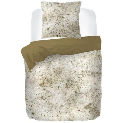 Bettwäsche KAYORI "Takara", beige (natur), B/L: 155cm x 220cm, , Mako-Satin, B/L: 80cm x 80cm, Mako-Satin, Obermaterial: 100% Baumwolle, Bettwäsche, 100% reiner Bio-Baumwoll-Satin Image