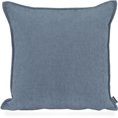 Dekokissen H.O.C.K. "Lucky", blau (hellblau, unifarben), B:45cm H:10cm L:45cm, Polyester, Dekokissen_Sitzkissen_Kissenhüllen, Sofakissen inkl. Füllung, 70x40cm, einfarbig, creme ecru, Dekokissen Image