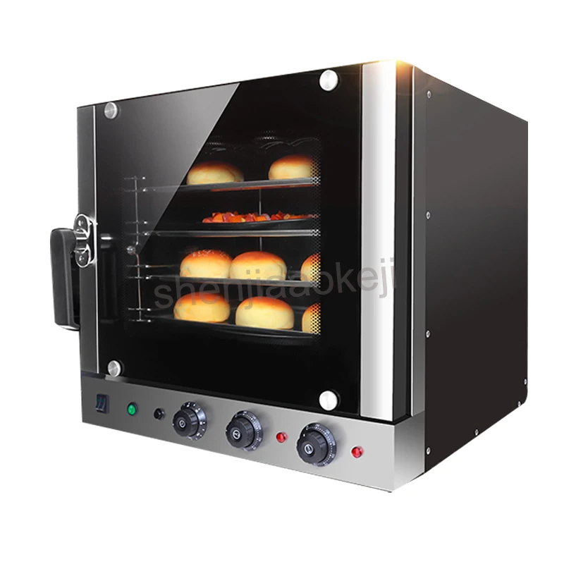 EC01F 4 vassoi Forno a convezione ad aria calda da cucina Forno da forno Forno elettrico commerciale 60L 220V 4500W