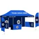 TB Gazebo pieghevole per esterni 10x20ft Tende pubblicitarie Tetto personalizzato Tessuto Oxford Tenda a baldacchino in tessuto con copertura impermeabile portatile 600D
