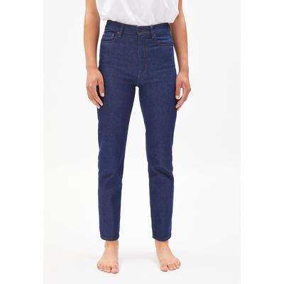 LEJAANI - Frauen Slim Fit Jeans - blau (Größe: 27/30) Image