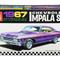 Skill 2 Model Kit 1967 Chevrolet Impala Ss 1/25 Scale Model By Amt