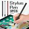 3/2/1Pcs Touch Screen Stylus Pen For Pc Smart Phone Ipod-Ipad Tablet Universal Capacitive Compatibility Touch Screen Stylus Ballpoint Metal Handwriting Pen Suitable