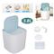 Portable Washing Machine Abs 5V 2A 18W 3.8L Usb Charging Smart Timing Mini Washer