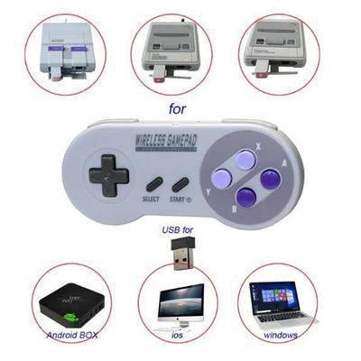 Wireless Gamepads 2.4Ghz Joypad Joystick Controller For Snes Super Nintendo Classic Mini Console Remote Accessories