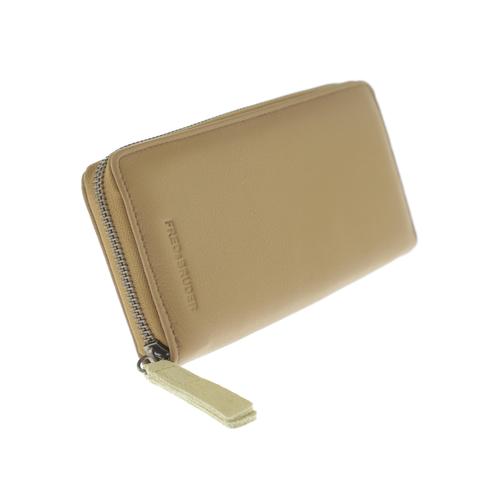 FREDsBRUDER Damen Portemonnaie, Gr. , beige, Leder