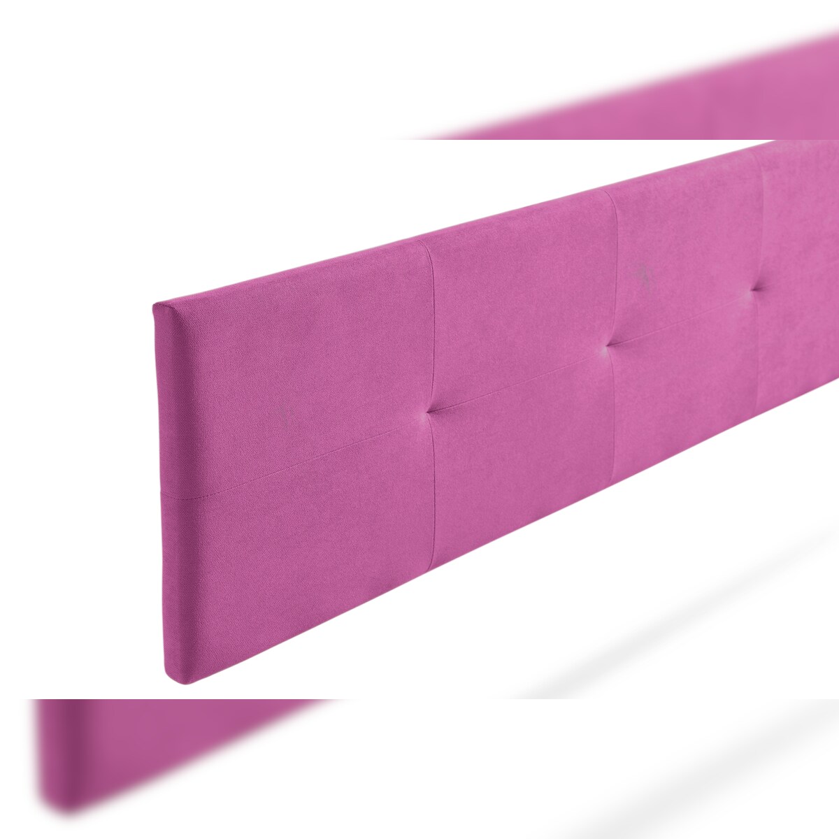 Gepolstertes Kopfteil ALTEA Aqualine 130x50x5 cm - Fuchsie - Moonia Image