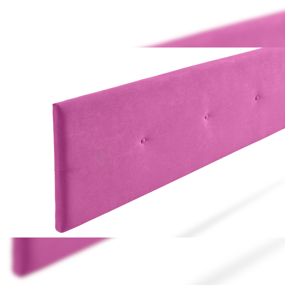 Gepolstertes Kopfteil NAPOLI Aqualine 90x50x5 cm - Fuchsie - Moonia Image