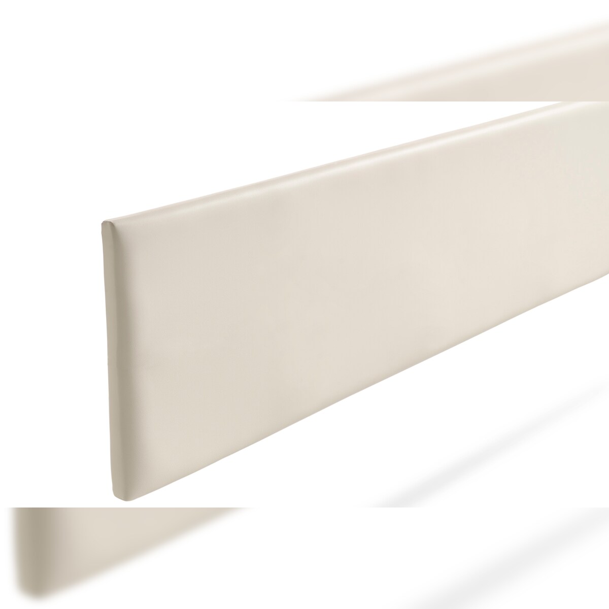 Gepolstertes Kopfteil NOVA Kunstleder 145x50x5 cm - Eierschale - Moonia Image