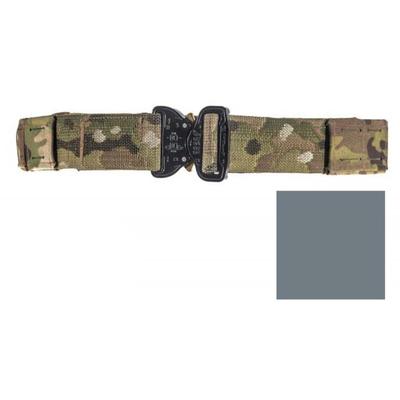 Raptor Tactical ODIN Mark IV Duty Belt Cobra 45 D-Ring Buckle 1 Row Molle Panel 3GUN Stiffness Tactical Grey Extra Large RT-ODIN-M4-TG-XL-45-D31R