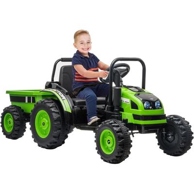 Ride on Tractor with Tiltable Trailer