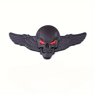 TEMU & Metal - Decoration For , Motorcycles, And Halloween - /silvery/copper Image