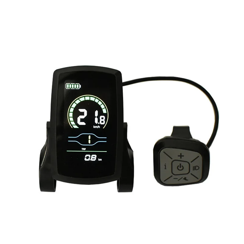 YL 80C Display LCD Yolin Accessori Bici Pannello di Controllo della Velocità 36V 48V Strumento E-bike Controller Bici Elettrica per MTB