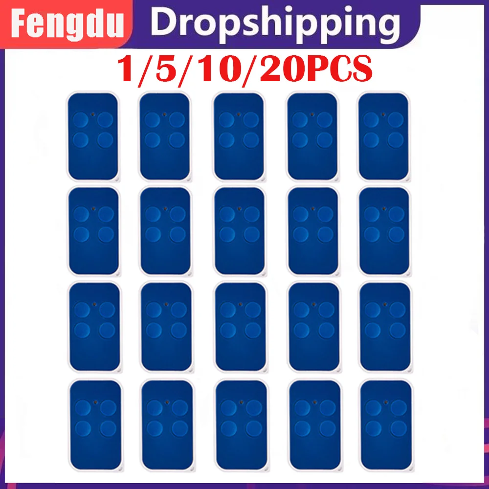 Universelle Niederfrequenz-Garagen fernbedienung Elektronische Tor steuerung 26MHz bis 41MHz für Garagentor öffner mit festem Code Image