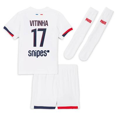 PSG Mini-Auswärtsausrüstung Stadium 2025-26 - Kleinkinder mit Aufdruck Vitinha 17 Image