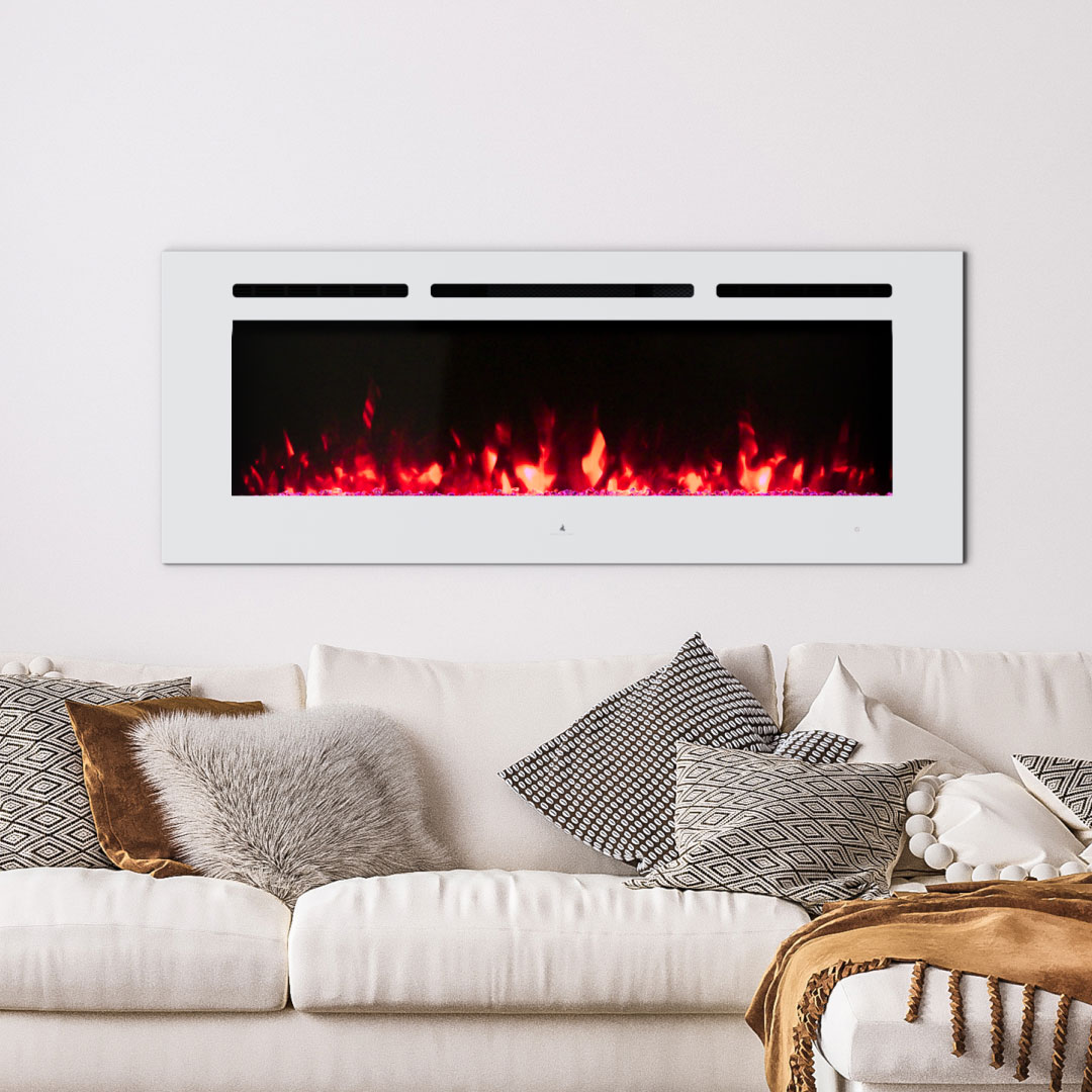 Noble Flame PRESTIGE 1400 Weiß [Elektrokamin Wandeinbau/wandhängend] Image